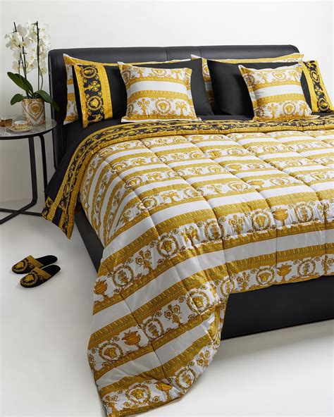 red versace bedding